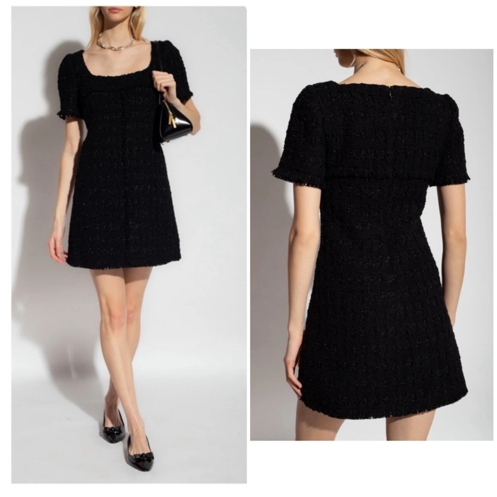 Tory Burch Tinsel Tweed Dress